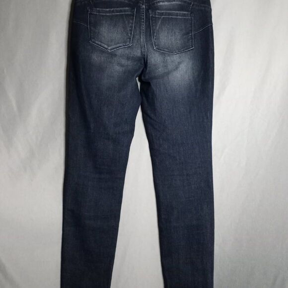 Juicy Couture Distressed Women's Stone Wash Embellished Denim Jeans Size 6 - Picture 2 of 11